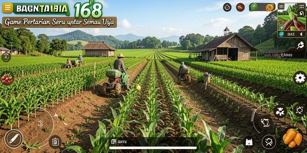 Tangkap momen seru dalam permainan pertanian BAGINTA168.