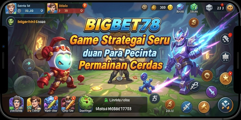 Tampilan gameplay seru dari BIGBET78 dengan aksi strategis.