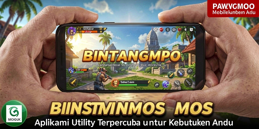 Tampilan antarmuka BINTANGMPO yang menarik dengan fitur bermanfaat.