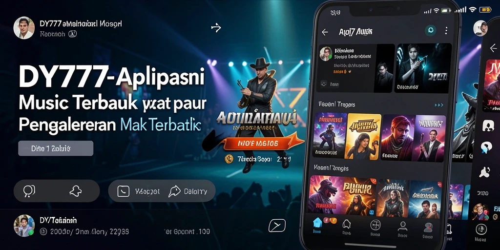 Tampilan gameplay DY777 yang seru dan interaktif untuk pengalaman musik.