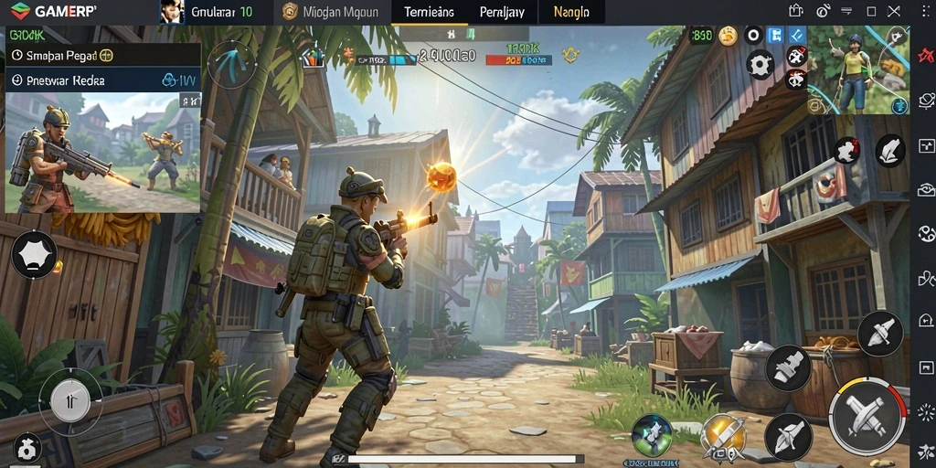 Tangkapan layar GAMERP menampilkan gameplay simulasi yang mendebarkan.