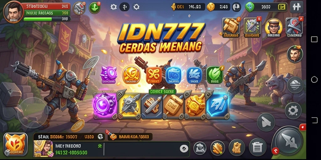 Tampilan gameplay yang menarik di IDN777 dengan strategi mendebarkan.