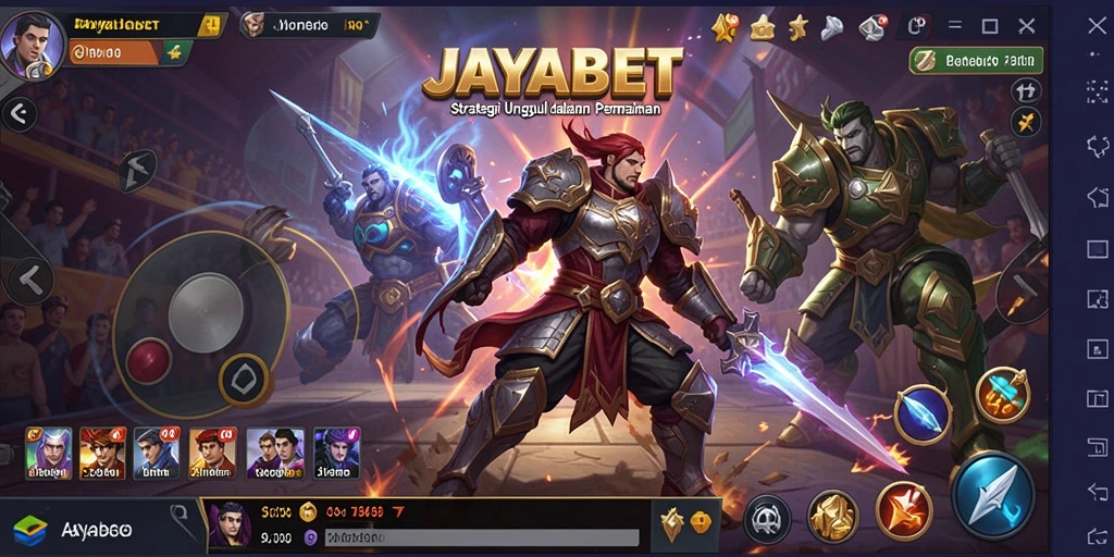 Tangkapan layar gameplay JAYABET menampilkan taktik seru dan grafis yang mendetail.