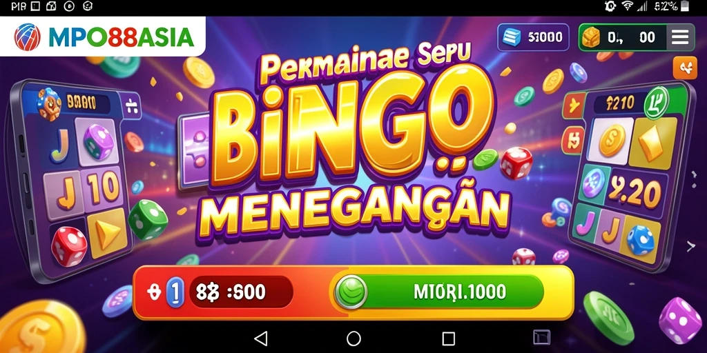 Tampilan gameplay MPO88ASIA yang menarik saat bermain Bingo.