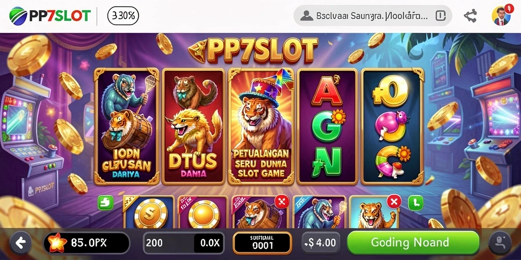 Gameplay seru PP7SLOT dengan grafis yang menakjubkan.