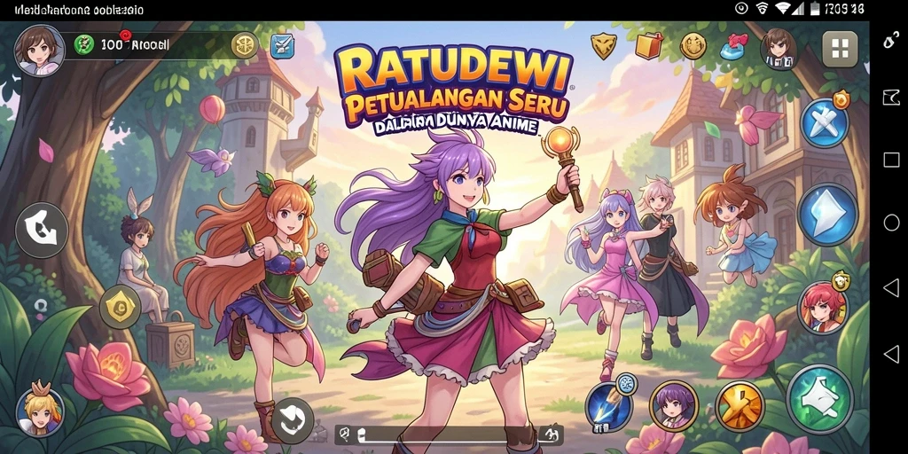 Tangkapan layar gameplay menarik dari RATUDEWI.
