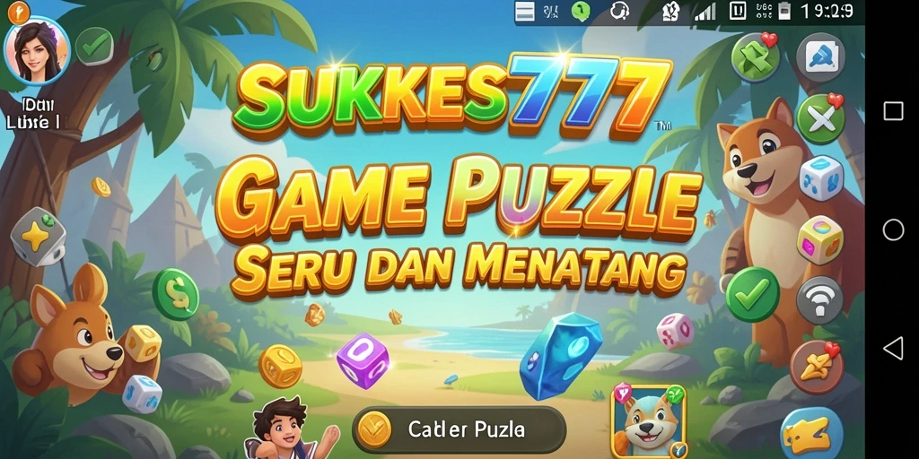 Tampilan gameplay seru dan menantang dari SUKSES777