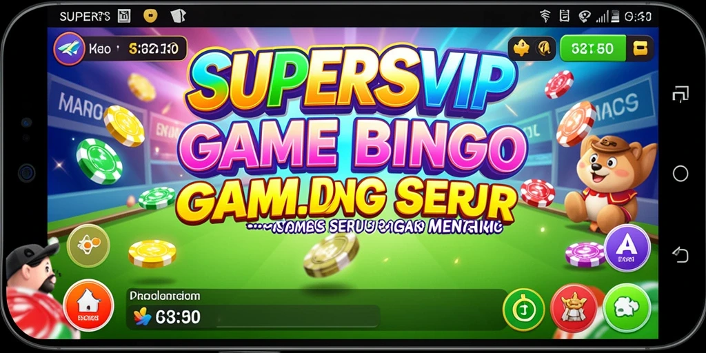 Tampilan gameplay Bingo yang menarik dan interaktif.